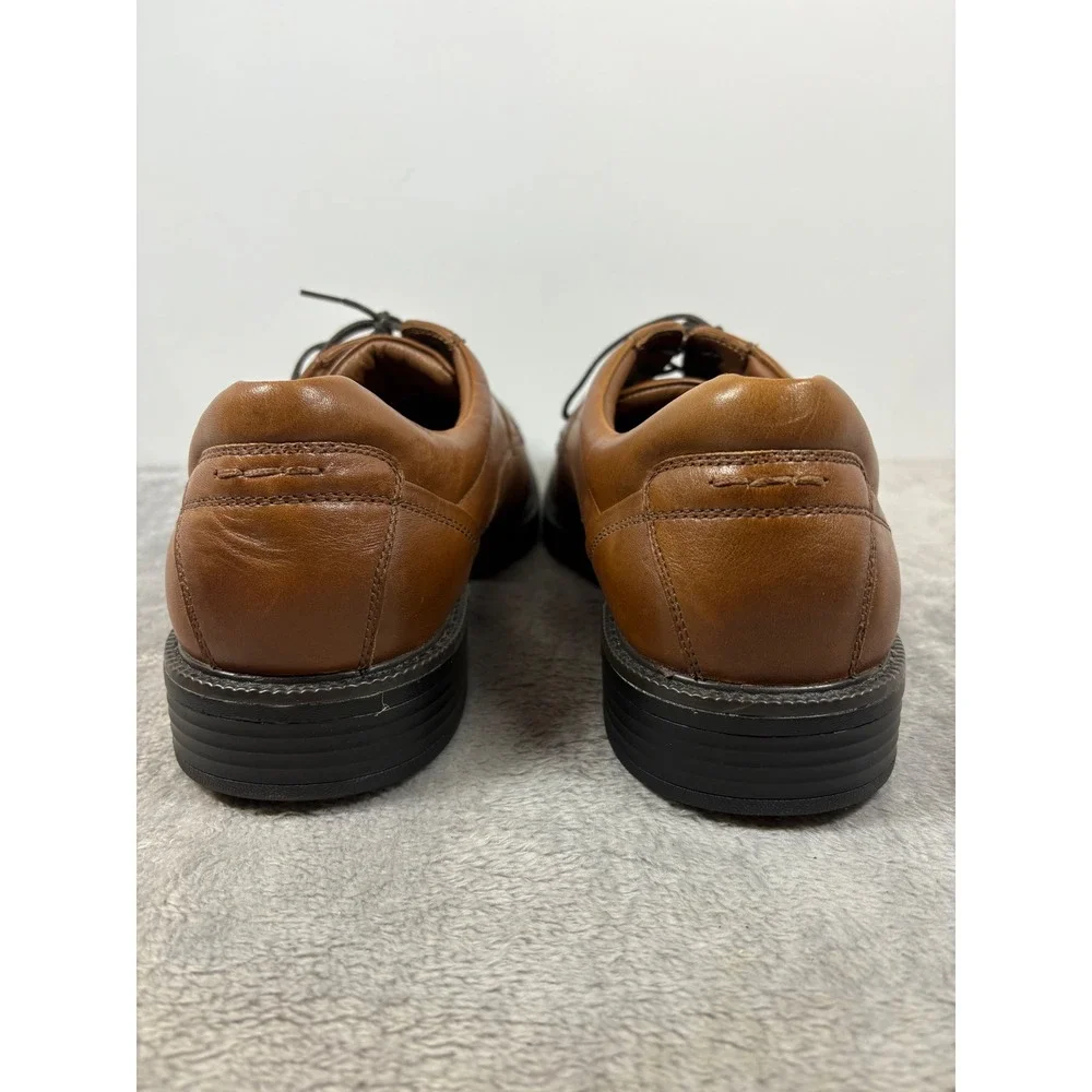 Johnston & Murphy XC4 Waterproof Tan Leather Derby Shoes‎ 20-8986 Mens 12M